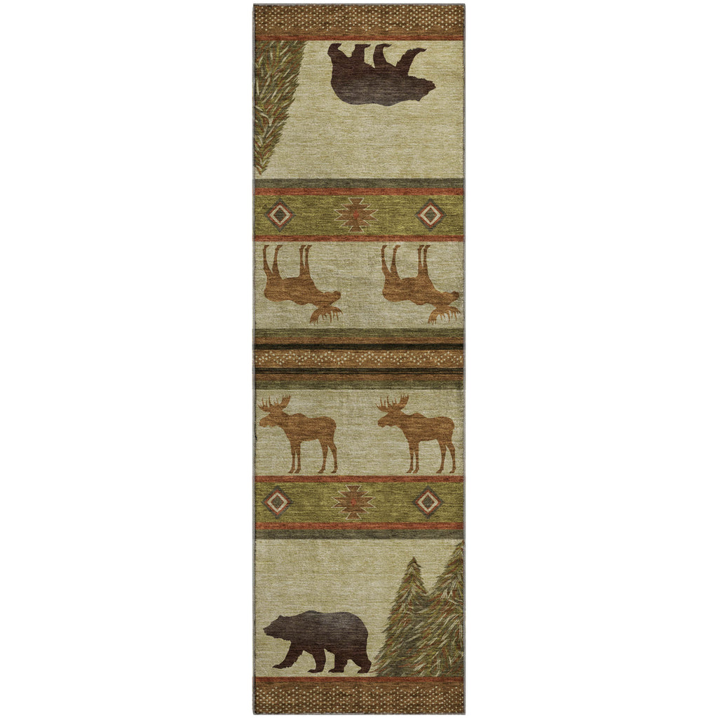 addison mayfield amf141 brown rug
