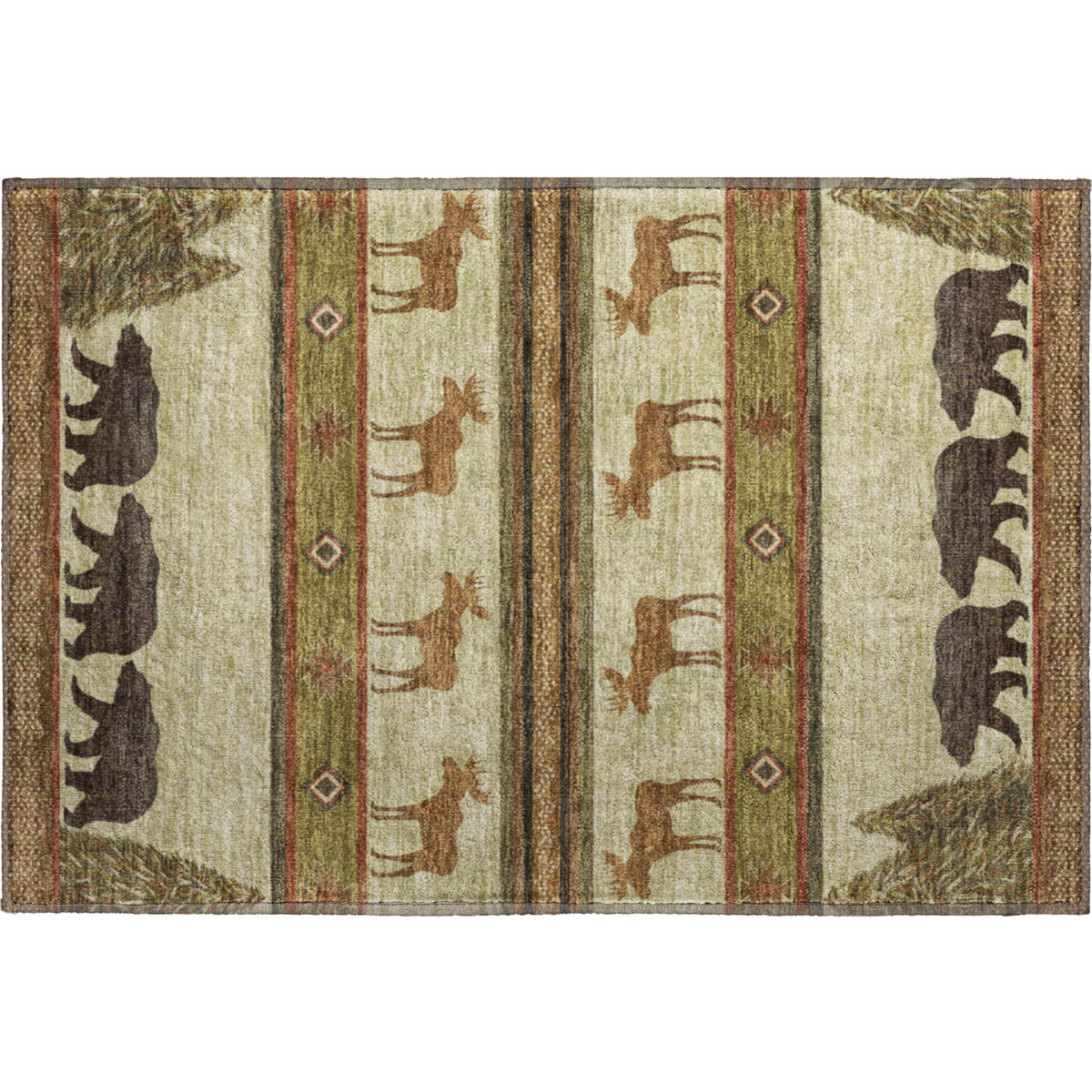 addison mayfield amf141 brown rug