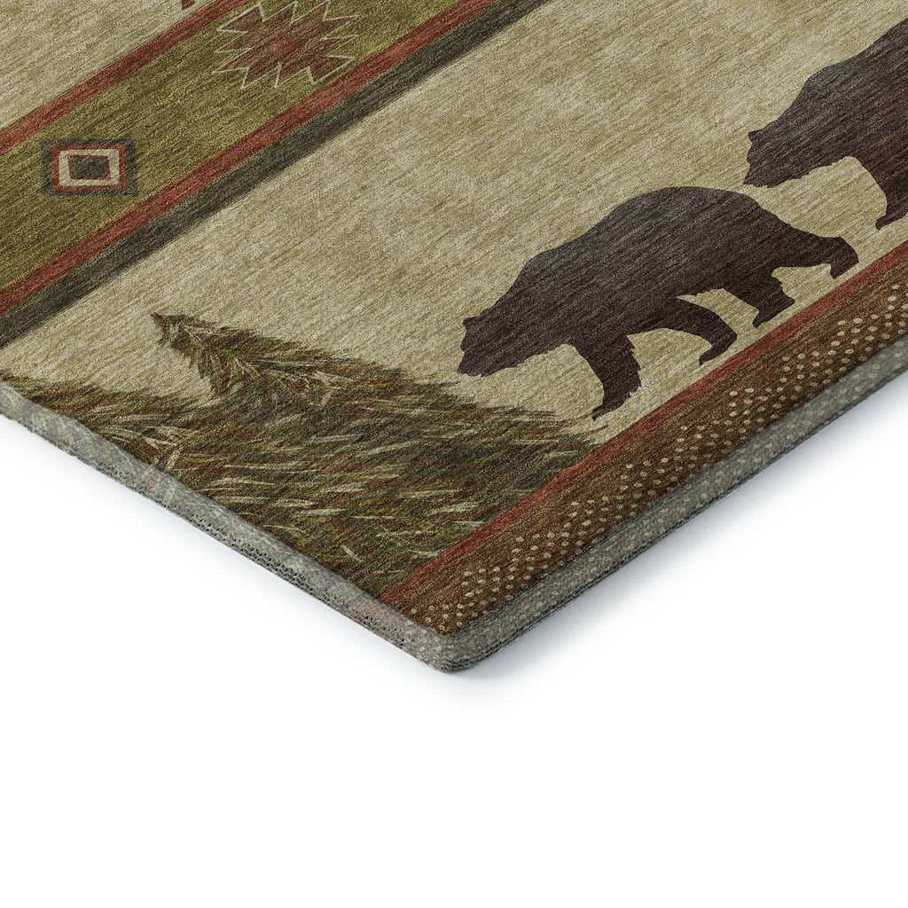 addison mayfield amf141 brown rug