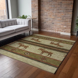addison mayfield amf141 brown rug