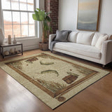 addison mayfield amf145 khaki rug