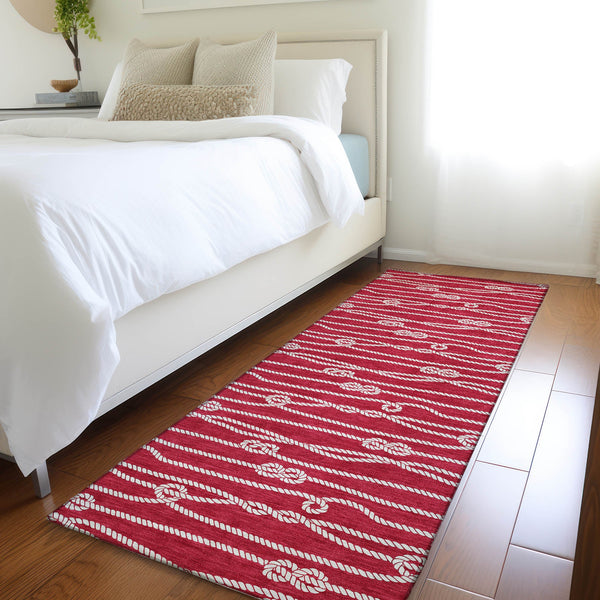 addison mayfield amf152 red rug
