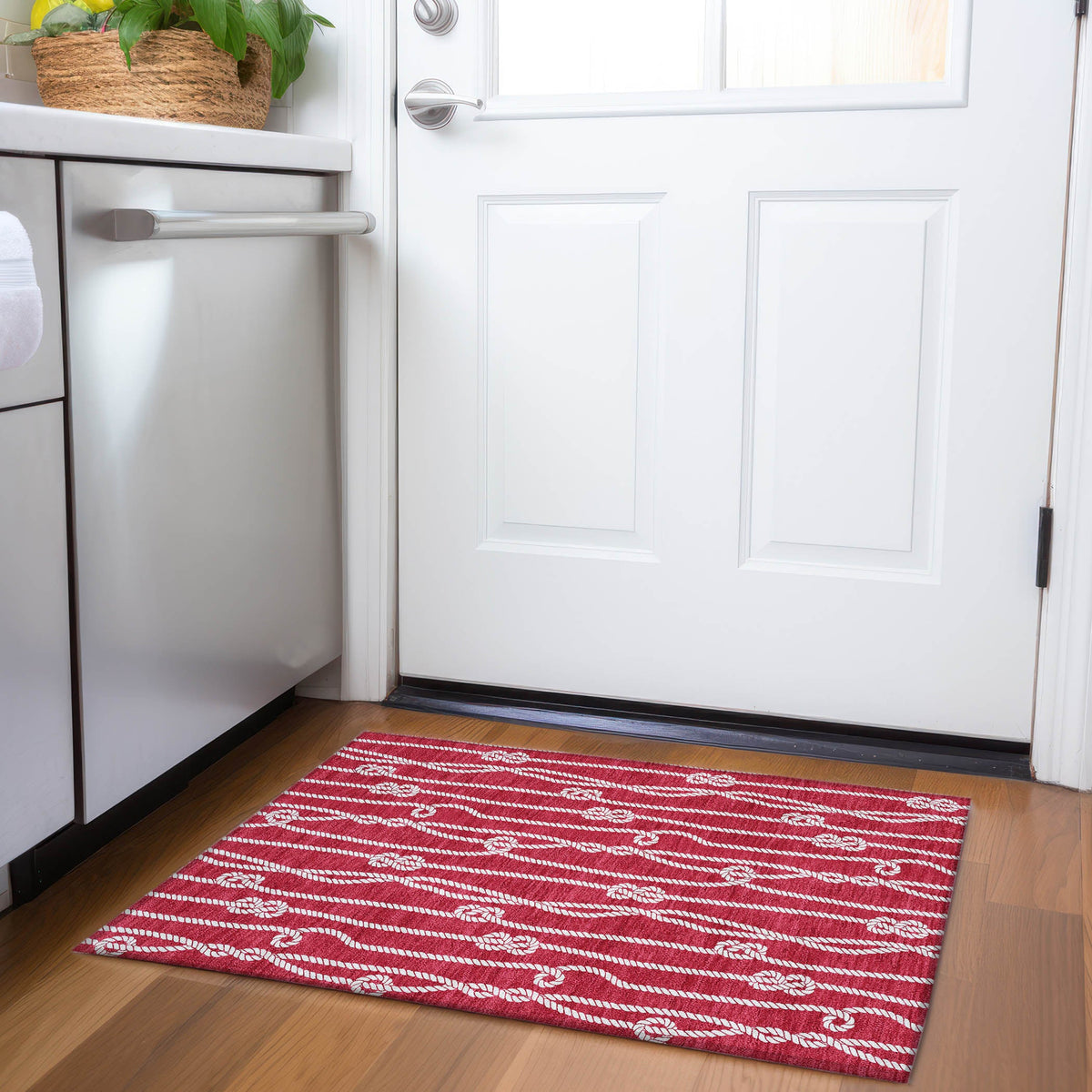 addison mayfield amf152 red rug