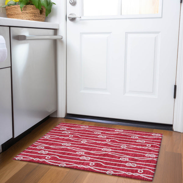 addison mayfield amf152 red rug