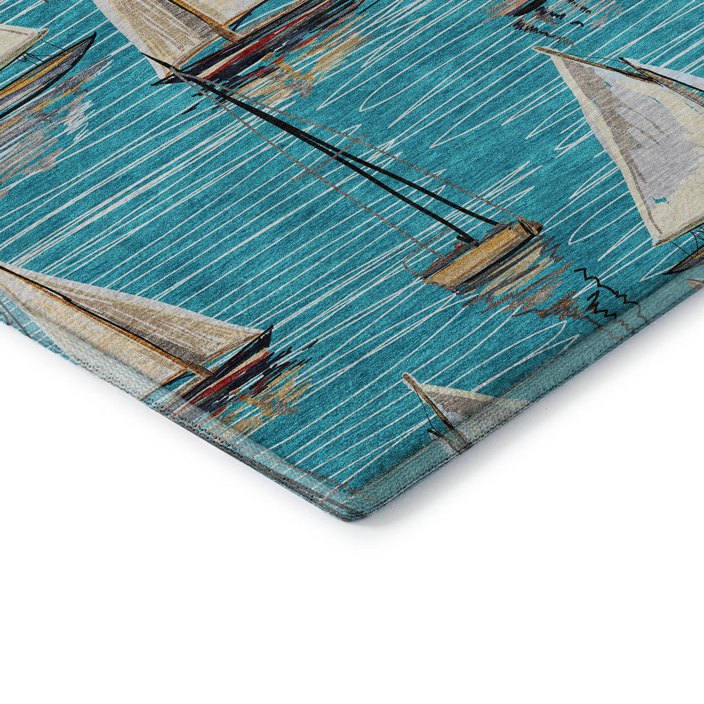addison mayfield amf153 teal rug