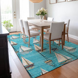 addison mayfield amf153 teal rug