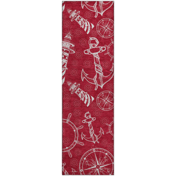 addison mayfield amf154 red rug