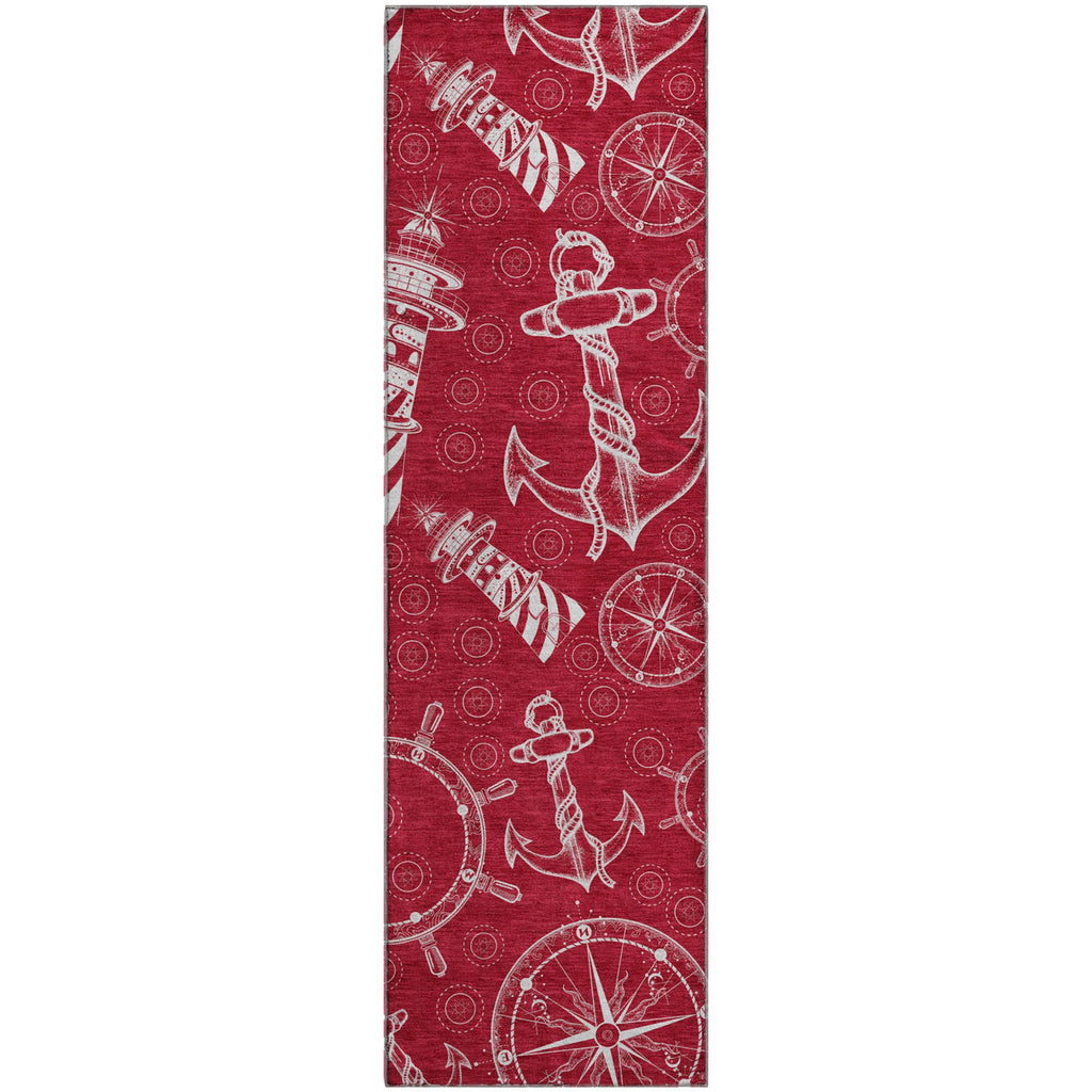 addison mayfield amf154 red rug