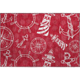 addison mayfield amf154 red rug