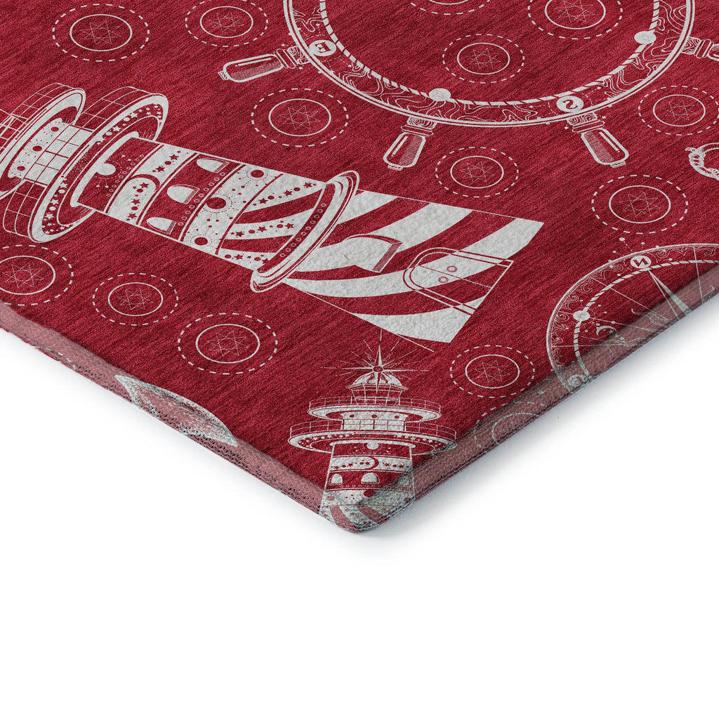 addison mayfield amf154 red rug
