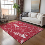 addison mayfield amf154 red rug