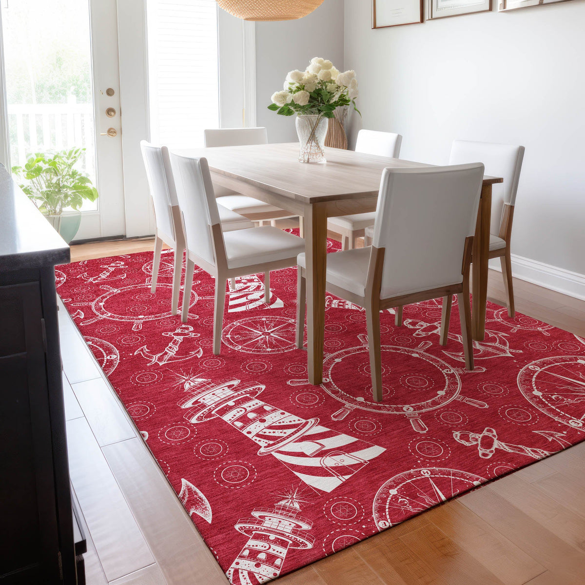 addison mayfield amf154 red rug