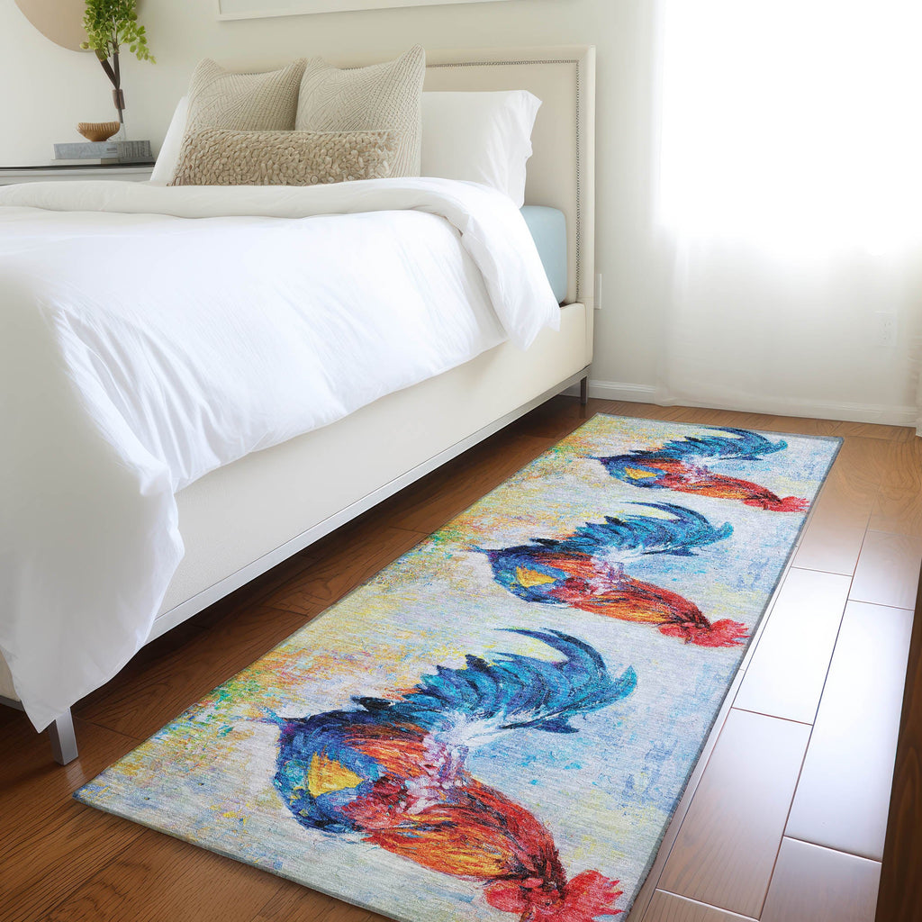 addison mayfield amf156 blue rug