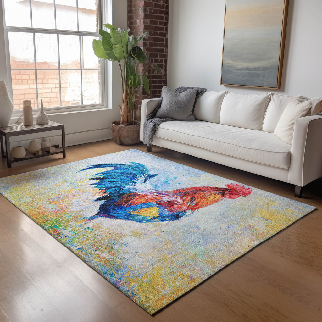 addison mayfield amf156 blue rug