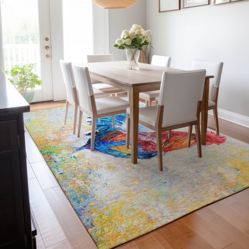 addison mayfield amf156 blue rug