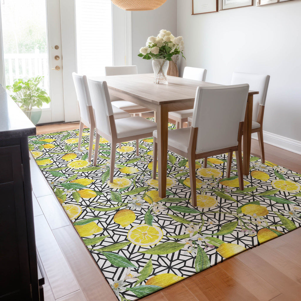addison mayfield amf160 yellow rug