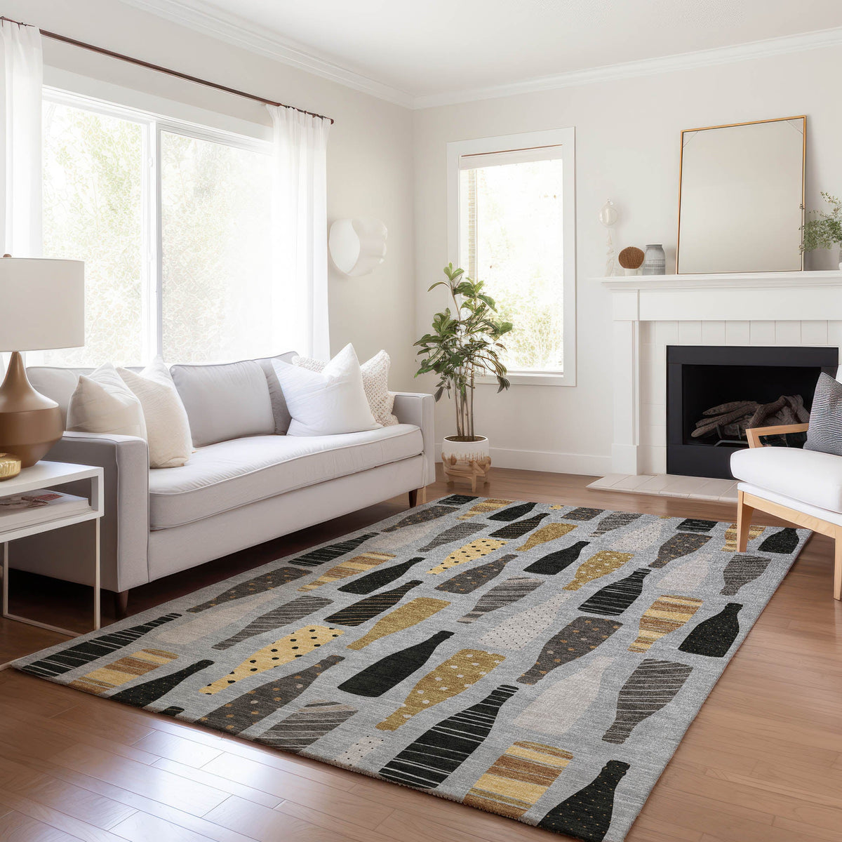 addison mayfield amf167 gray rug