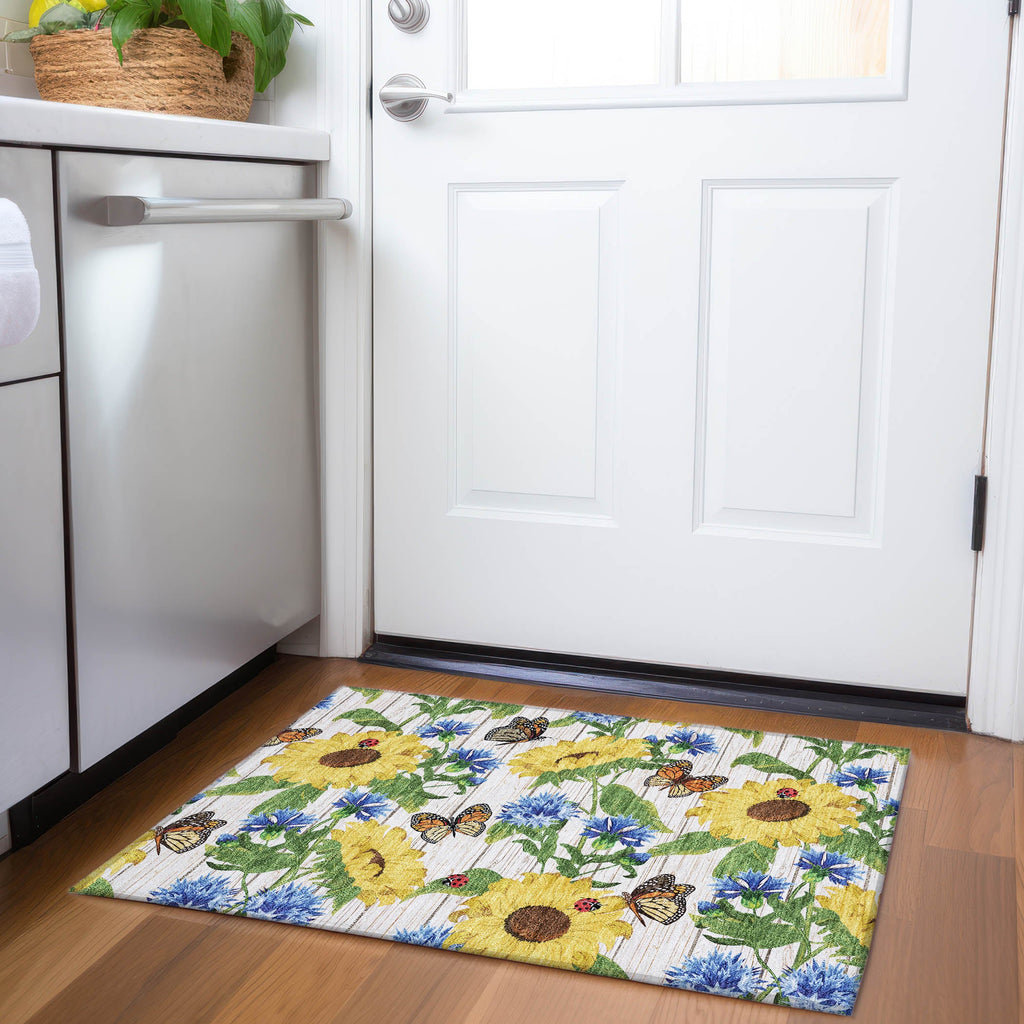 addison mayfield amf171 yellow rug
