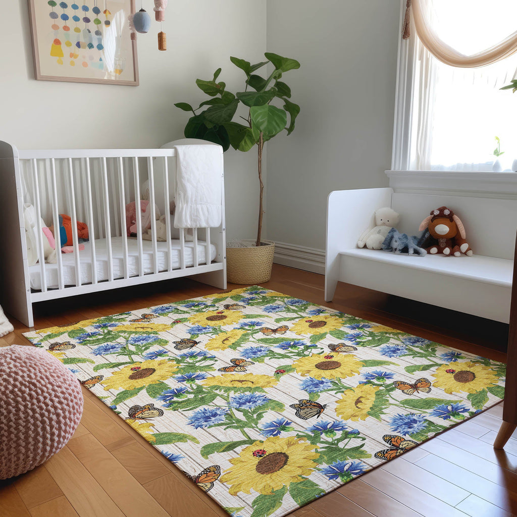 addison mayfield amf171 yellow rug