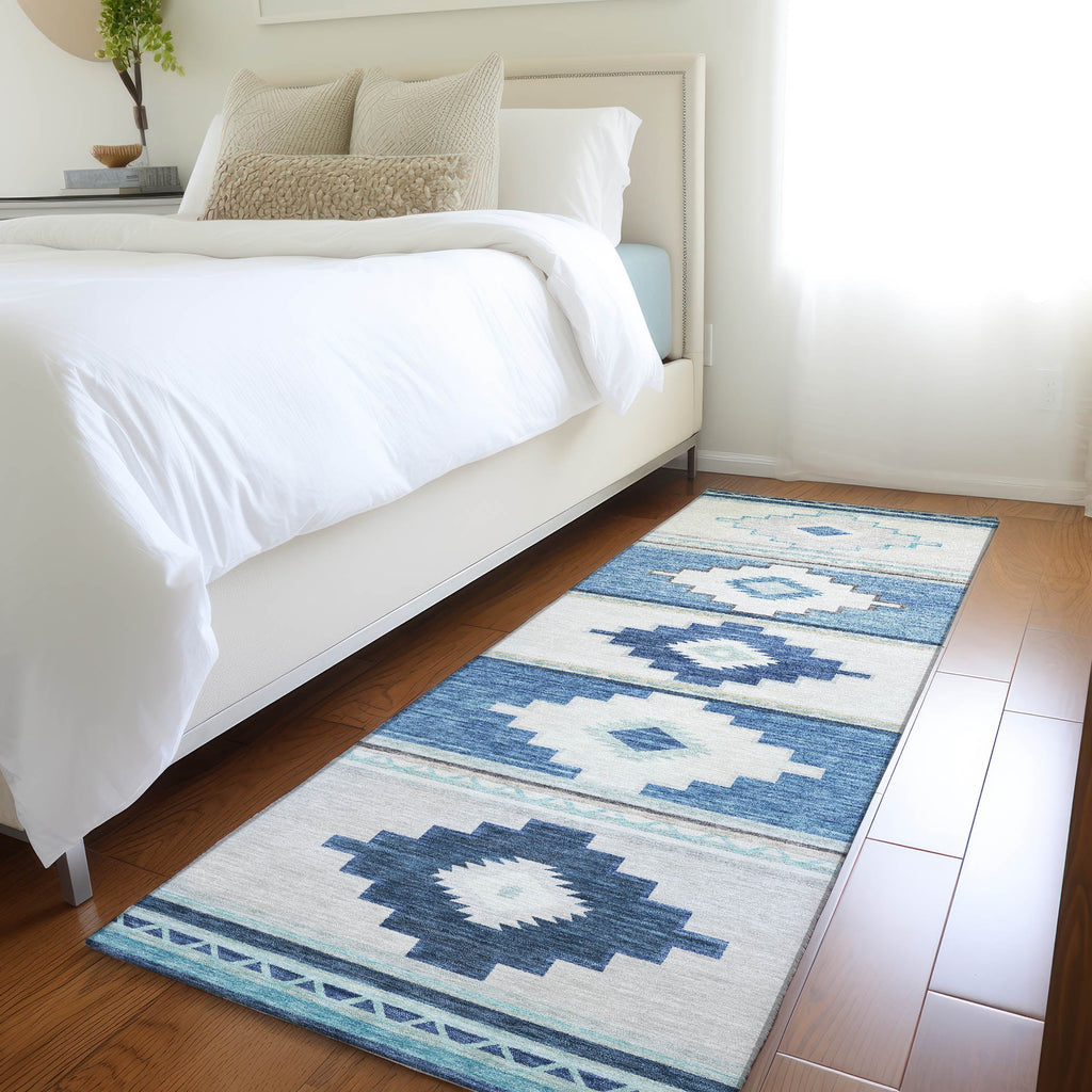 addison mayfield amf176 blue rug
