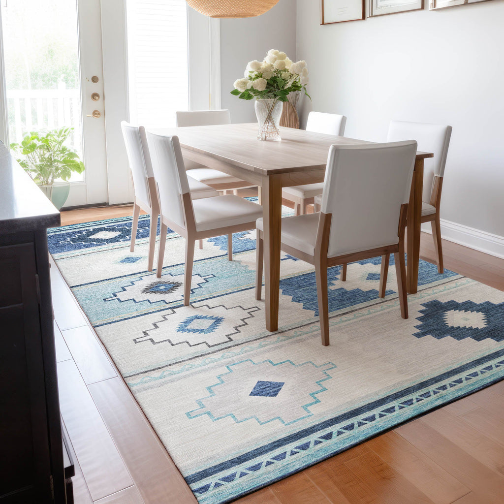 addison mayfield amf176 blue rug