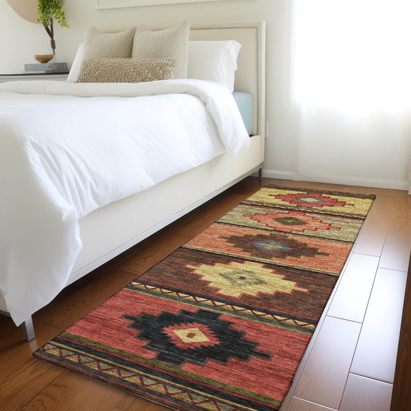 addison mayfield amf176 paprika rug