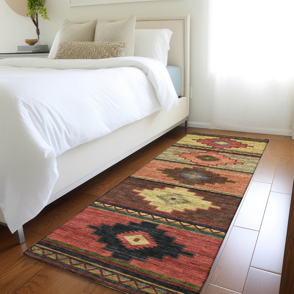 addison mayfield amf176 paprika rug