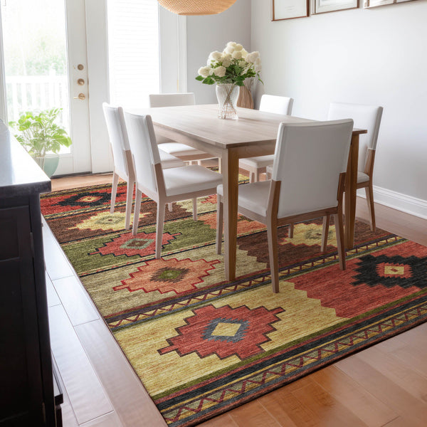 addison mayfield amf176 paprika rug