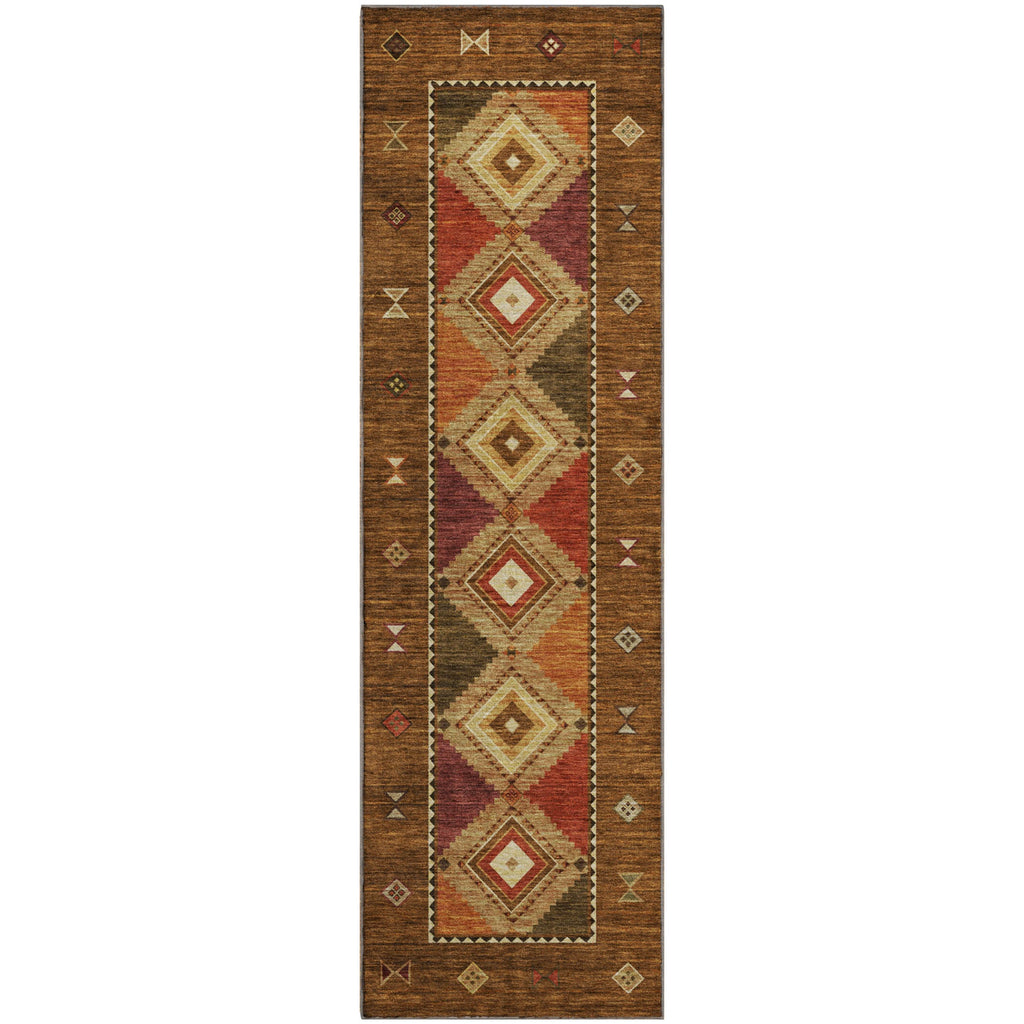 addison mayfield amf177 brown rug