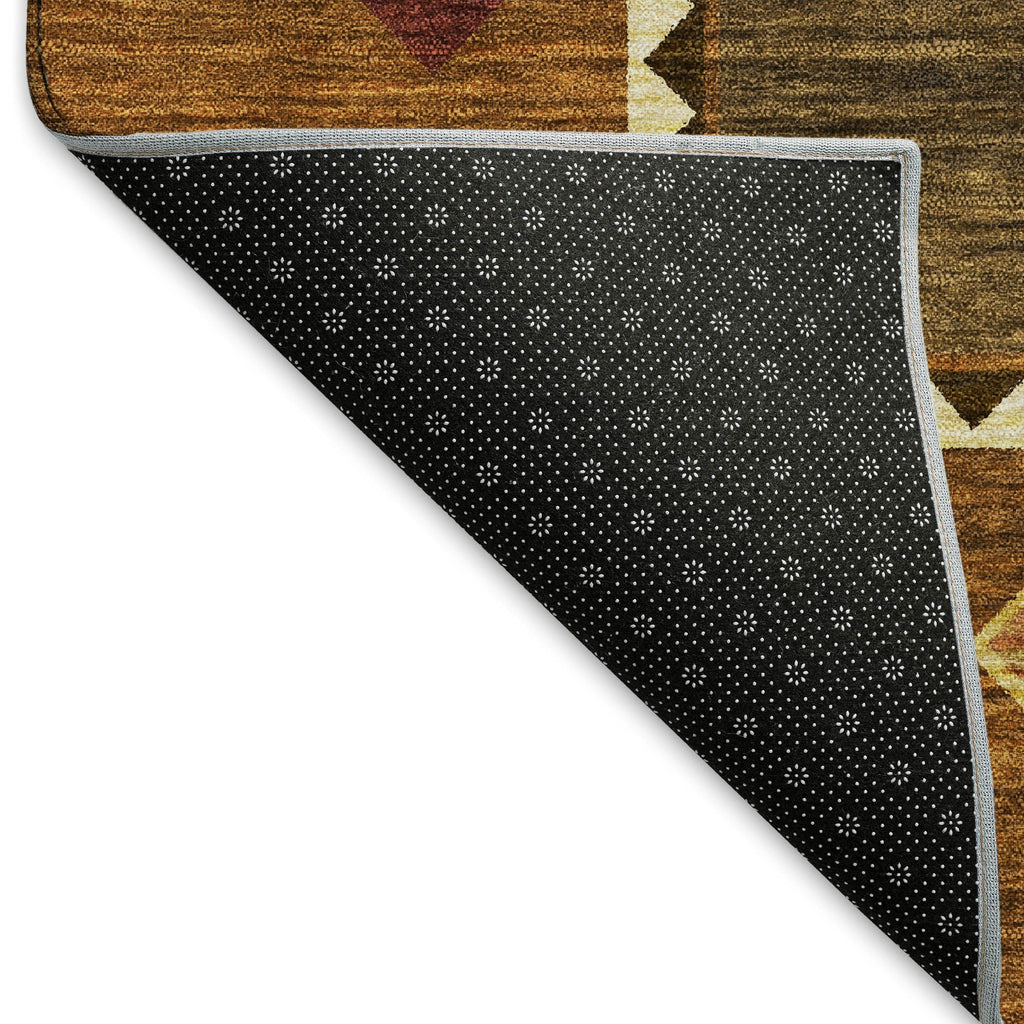 addison mayfield amf177 brown rug