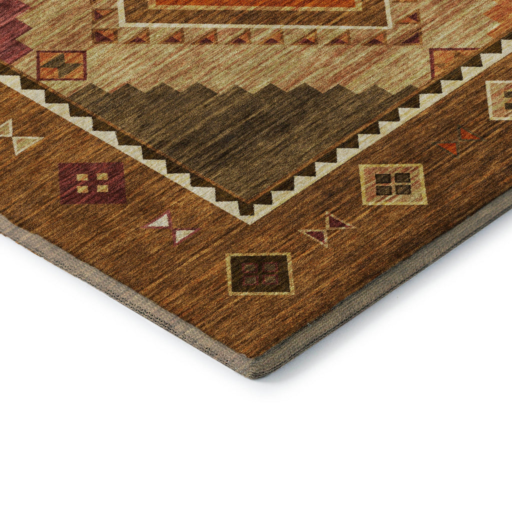 addison mayfield amf177 brown rug
