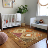 addison mayfield amf177 brown rug