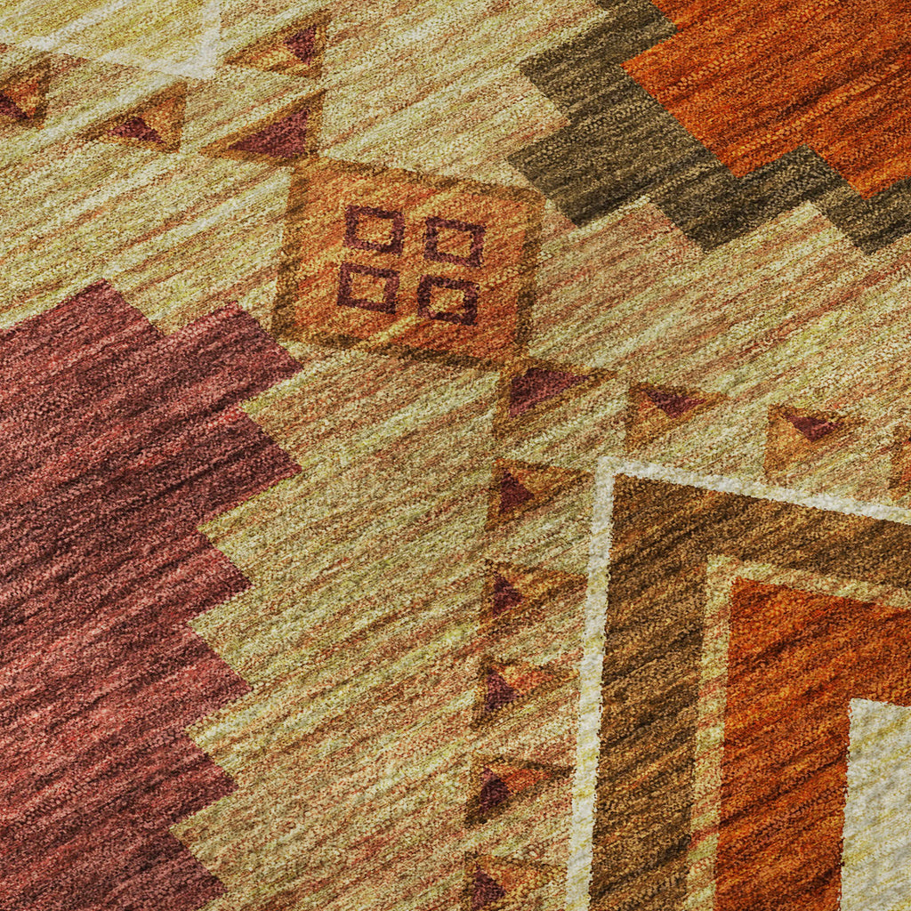 addison mayfield amf177 brown rug