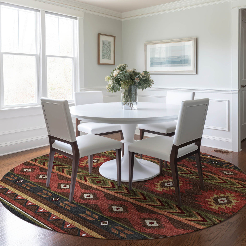 addison mayfield amf178 brown rug