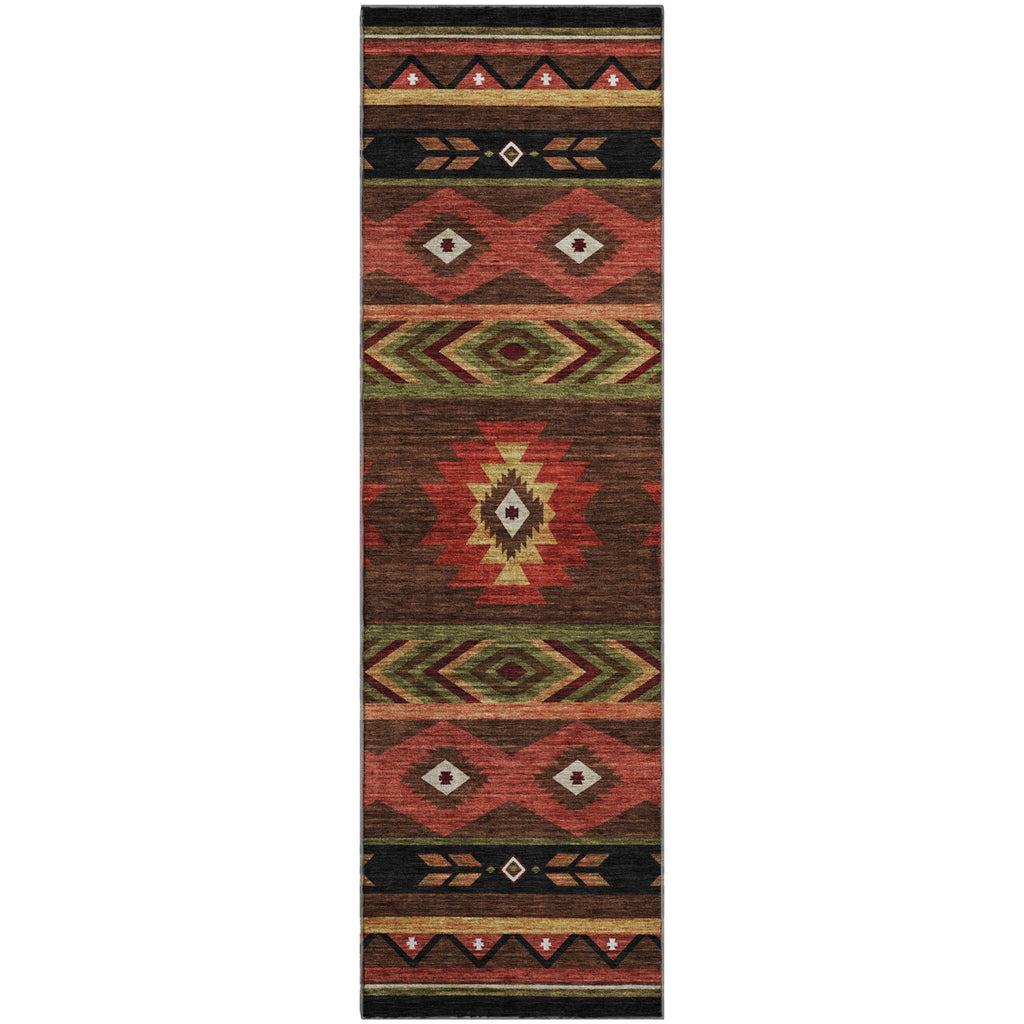 addison mayfield amf178 brown rug