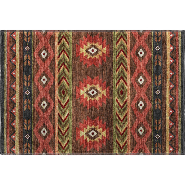 addison mayfield amf178 brown rug