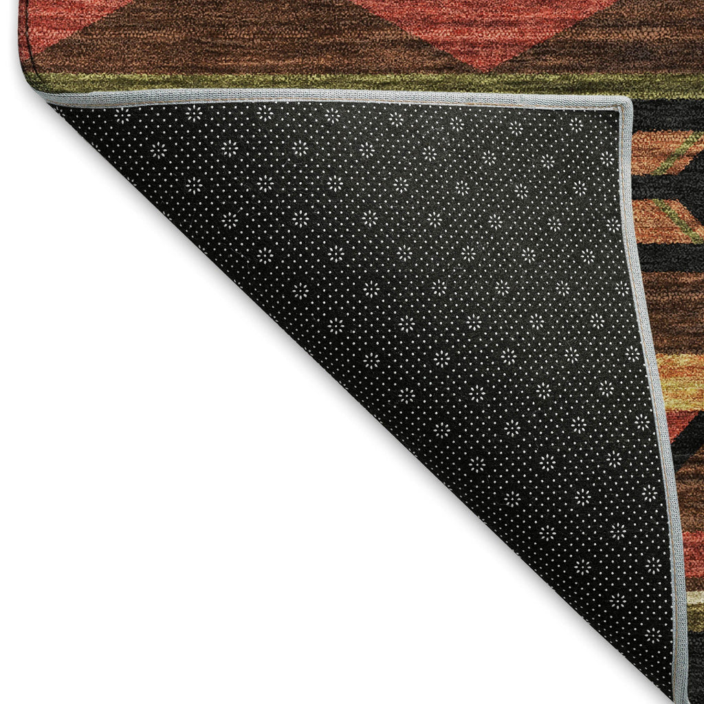 addison mayfield amf178 brown rug