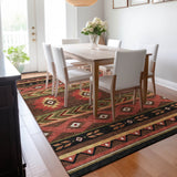 addison mayfield amf178 brown rug