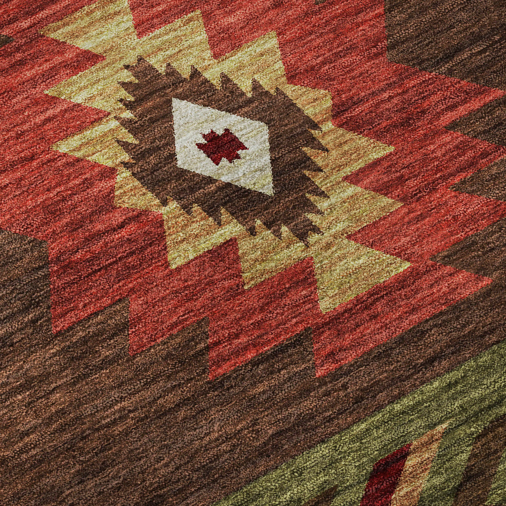 addison mayfield amf178 brown rug