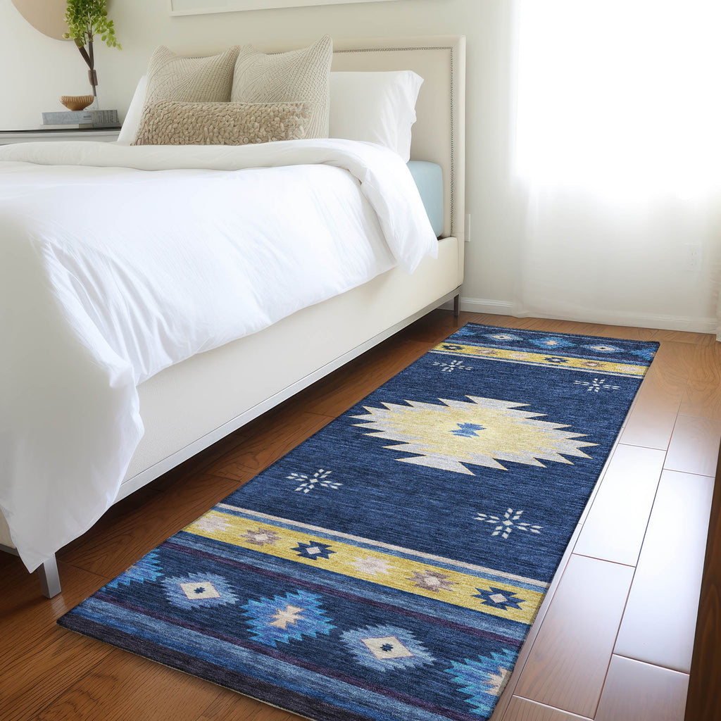 addison mayfield amf179 blue rug