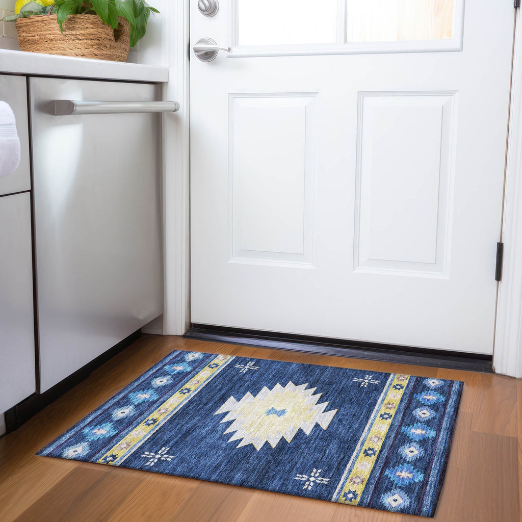 addison mayfield amf179 blue rug