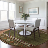 addison mayfield amf179 green rug