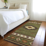 addison mayfield amf179 green rug