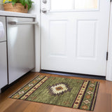 addison mayfield amf179 green rug