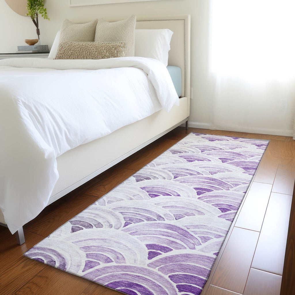 addison mayfield amf184 purple rug