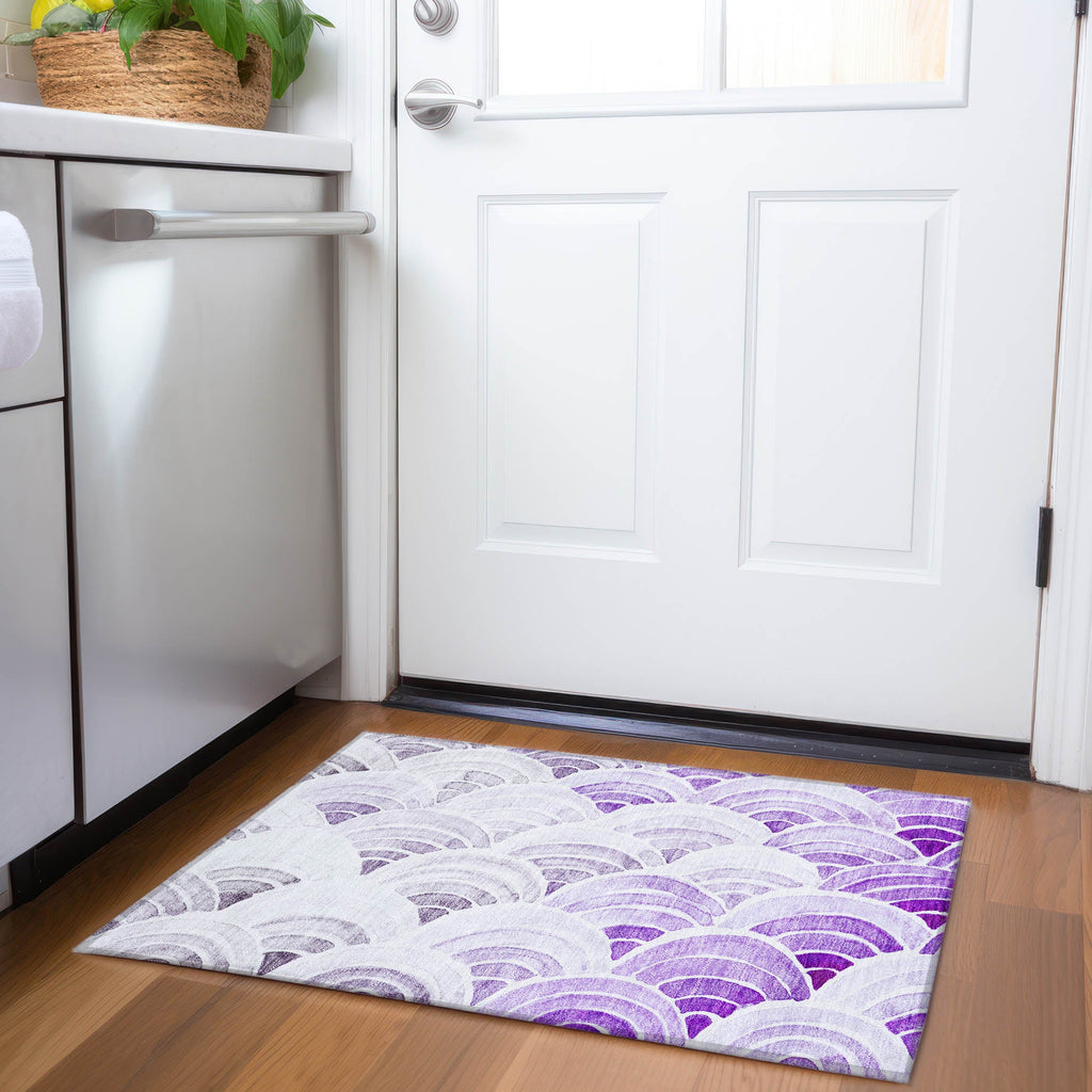 addison mayfield amf184 purple rug
