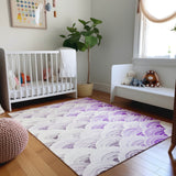 addison mayfield amf184 purple rug
