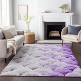 addison mayfield amf184 purple rug