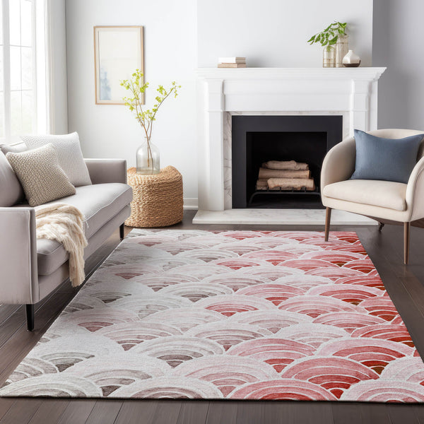 addison mayfield amf184 red rug