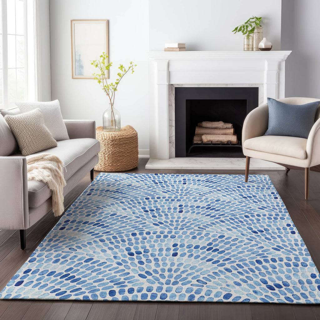 addison mayfield amf186 blue rug